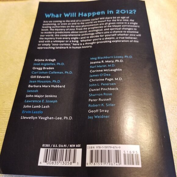 The Mystery of 2012 Predictions Prophecies and Possibilities paperback book - Picture 2 of 5